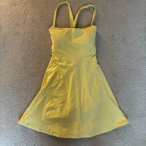 BuffBunny Yellow Mini Dress